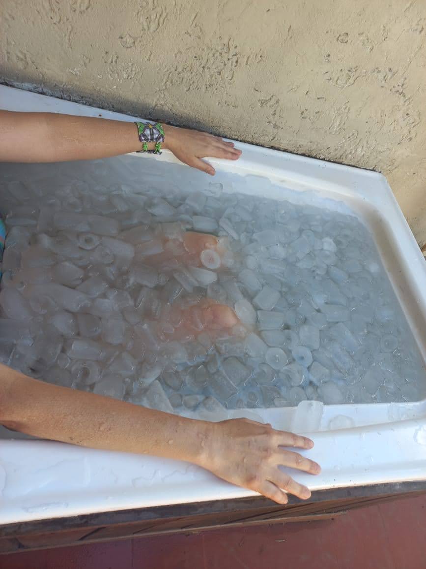 experiencia en el hielo